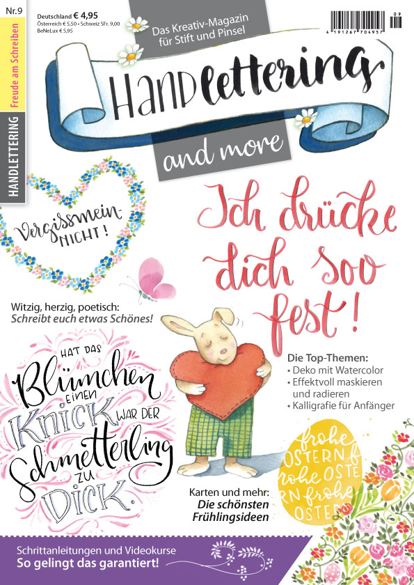 Titelseite Handlettering and more 9